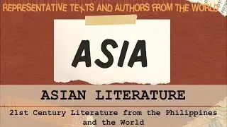 Репрезентативные тексты и авторы со всего мира | Азия | Литература XXI века | Старшая школа