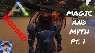 ARK MODDED EP. 1- MAGIC and MYTH RP SERVER- Sneek Peek