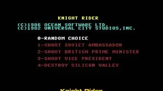 Commodore 64 Longplay [126] Knight Rider (EU)