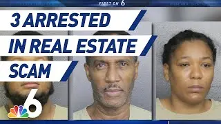 3 Arrested in Real Estate Scam Targeting Elderly Black Community