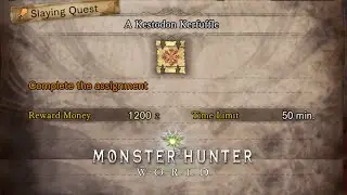 MHW Assigned Quest: A Kestodon Kerfuffle