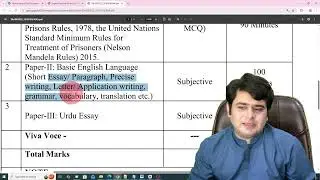 Message for Assistant Superintendent Jail Service Quota English Paper