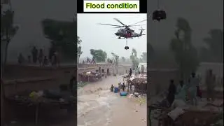 Helicopter Heroes Saving Flood Victims from the Skies in Pakistan