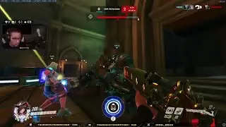 Overwatch Kephrii makes a plan with Reinhardt