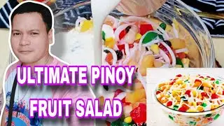 A Big Huge Of Fruit  Salad | Ultimate Pinoy Fruit Salad . #fruitsalad #fiesta2025 #healthylifestyle