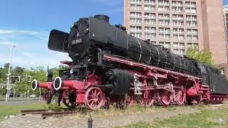 Denkmallokomotive 01 1063 am Hauptbahnhof Braunschweig ☆ Lokporträt ☆ August 2022 ☆ Thomas Bartels ☆
