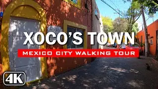 Pueblo de Xoco 🇲🇽 Ciudad de México [Recorrido en 4K]
