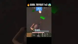 GODLIKE TRYOUT 1v3 TSM  🔥😱 #jonathan  #battlegroundsmobileindia