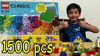 Lego Classic 1500 Pieces (11717)  Unboxing and Speedbuild