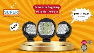 Premium Foglamps (3899W) SuperMNAuto