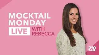 Collagen Infused Sparkling Raspberry Lemonade Mocktail Monday w/ Rebecca