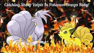 Catching Shiny Vulpix In Pokemon OMEGA RUBY! 769 Dex Nav Encounters 💪👍✨🌟👏🙌