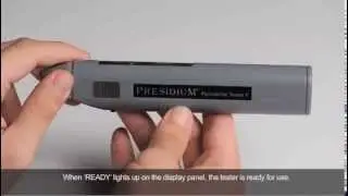 Presidium Moissanite Tester II - Switching On
