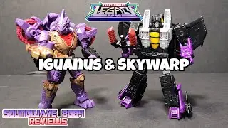 Transformers Legacy Core Class Iguanus & Skywarp Review - Wanna Build A Sword?