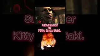 Meme battle sundowner vs kitty from baki #shorts #edit #memes