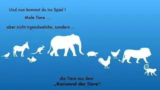 Kunstaktion: Karneval der Tiere
