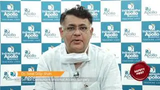 Dr. Neel Dilip Shah urges all patients not to ignore any symptoms like abdominal pain.