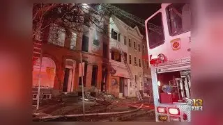 Fire Crews Battle Vacant Building Fire On North Avenue