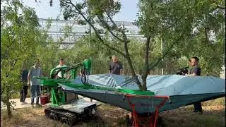 Crawler fruit harvester, fruit forest vibration picking and shaking machine, orchard picking and