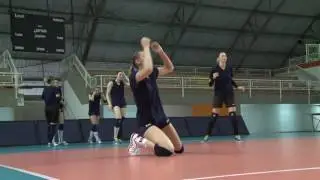 Kazakhstan women team training in Cali