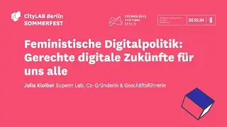 CityLAB-Sommerfest 2023: Julia Kloiber