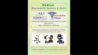 Platinum Home & Community Mobility / Amelia Mobility Wellness - #disabilityaids #mobilityscooter