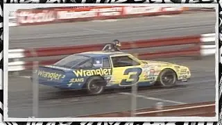 Throwback Thursday: Dale Earnhardt cleans his own windshield at Richmond Raceway
