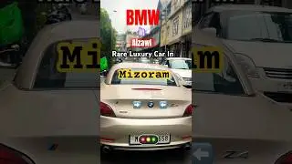 BMW Spotted! 🔥First Time in Aizawl! #Shorts #aizawl #luxury #viralvideo #ytshorts #sujansilwal #bmw