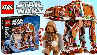 LEGO Star Wars 40806 Gingerbread AT-AT Walker Revealed!