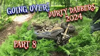 I didn't make the hill! - Big wheel dirt bike - Yamaha yz450fx - Durty Dabbers 2024 Part - 8
