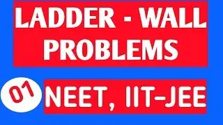 1 year plan for neet and jee II ladder wall problem II kinematics II physics by maharaj sir