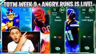 TOTW WEEK 9 AND ANGRY RUNS ARE LIVE! 95 SPEED WIDE RECEIVER!? NEW TOTW SPECIAL OFFERS AND MORE!