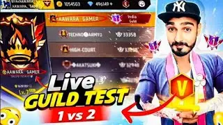 Free Fire Live V Badge Aawara Gamer Guild Test ✨ #freefire​ #freefirelive​ #shortslive​