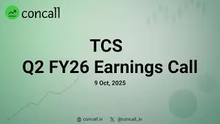 TCS Q2 FY26 Earnings Call Recording | Concall.in