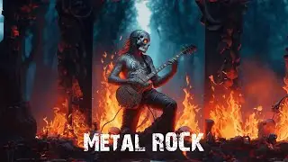 Hard Rock Ambient Relaxation - Metal Rock for Work