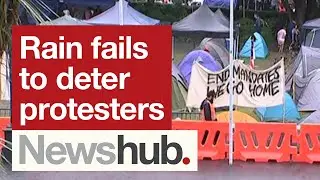 Heavy rain watch to challenge anti-mandate protesters and police at Parliament | Newshub