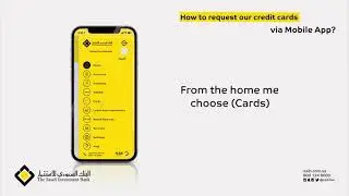 Request a Credit Card from the comfort of your home