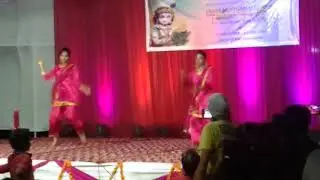 Punjabi gidda : Gurgram (Janmastmi performance) Ardee City