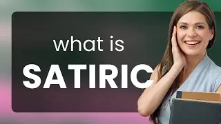 Satiric | meaning of SATIRIC