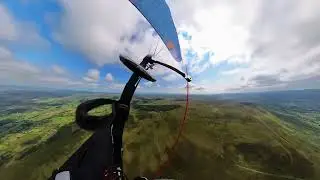 Dungiven to the coast on a paraglider full flight