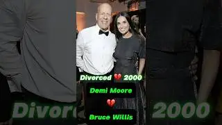 Demi Moore love story and marriages to ex-husbands 💔❤️