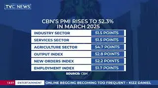 CBN's PMI Hits 52.3% In March 2025