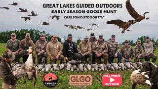 Michigan Early Season Goose Hunt with GLGO