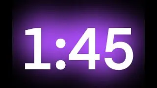 1:45 Countdown Timer - Silent
