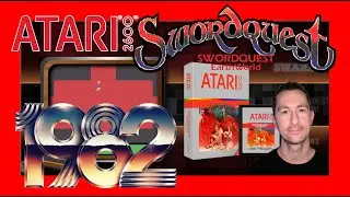 Swordquest: EarthWorld! Play a Video Game, Win Real Treasure! #atari #vintagegaming