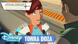 STAR WARS RESISTANCE - Clip: Torra Doza | Disney Channel