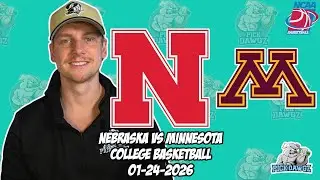 Nebraska vs Minnesota 1/25/26 Free College Basketball Picks and Predictions | NCAAB Pick