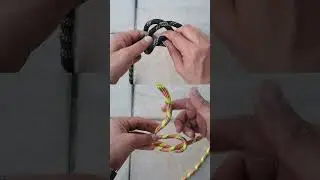 Square Knot Vs Thief Knot #tyingtheknot #knottutorial #knot #shorts #reels