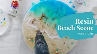 How To Make A Beach Scene With Resin (PART 1)