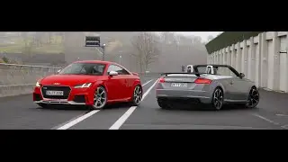 Audi TT RS Coup&eacute; и TT RS Roadster: новый уровень удовольствия